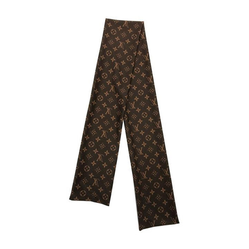 Classic Brown LV Scarf